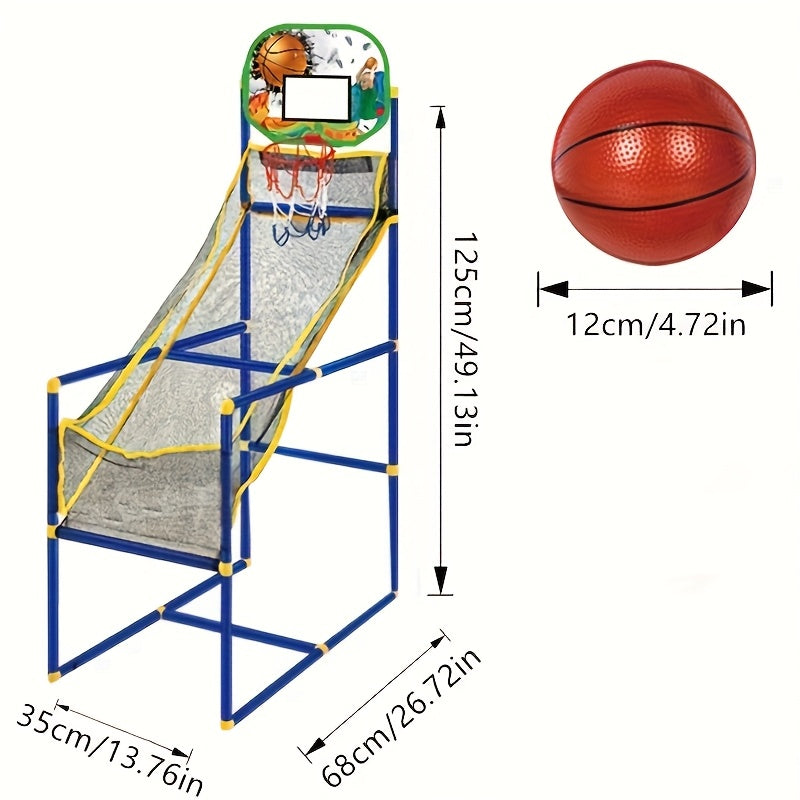 A Portable And Detachable Basketball Hoop for Children