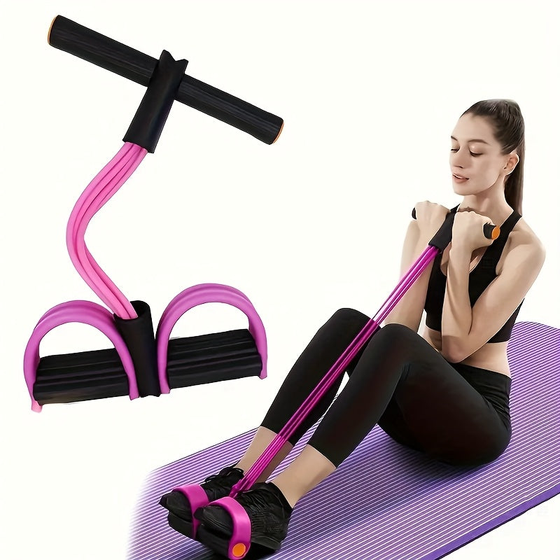 6-Tube PVC Fitness Pedal Rope