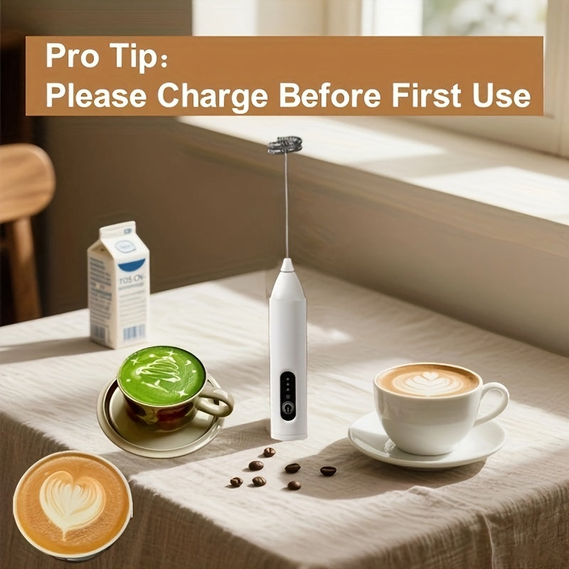 Rechargeable Electric Milk Frother
