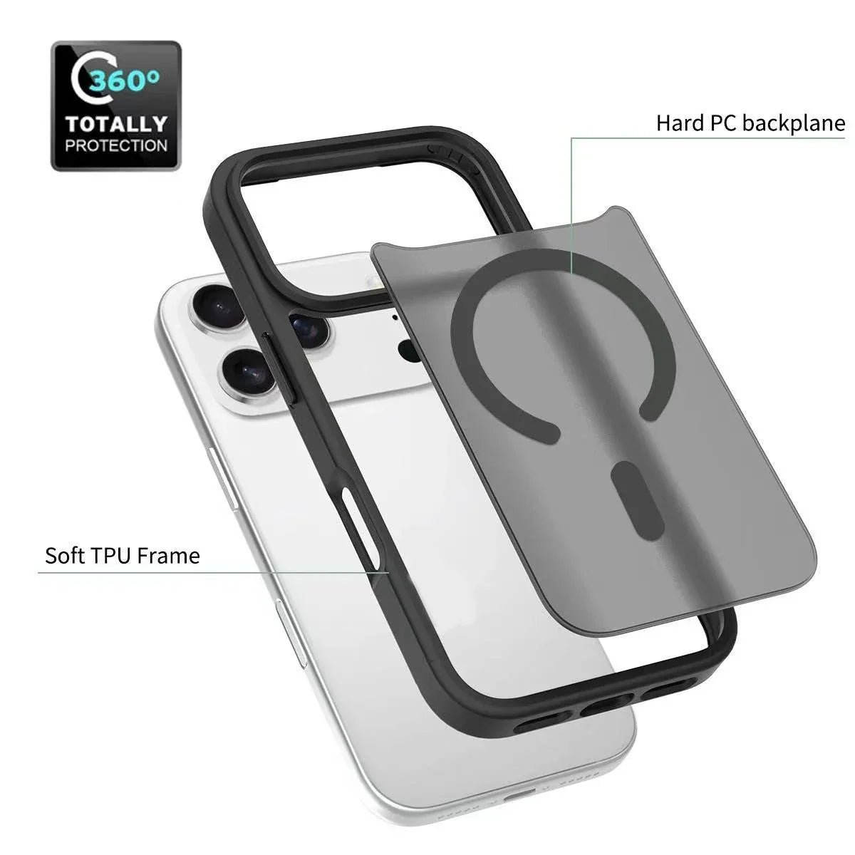 Frosted MagSafe Case for iPhone 17 Series