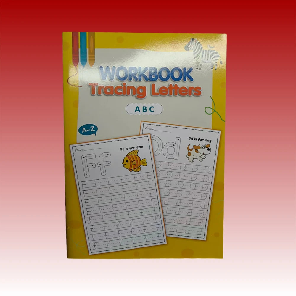 32-Page Children's Writing Practice Book, a Copybook Exercise Book for Preschoolers to Learn Writing, a Pen Control Training Aid Suitable for Home and School Use, School Supplies, Early Education, Structured Writing, Learning