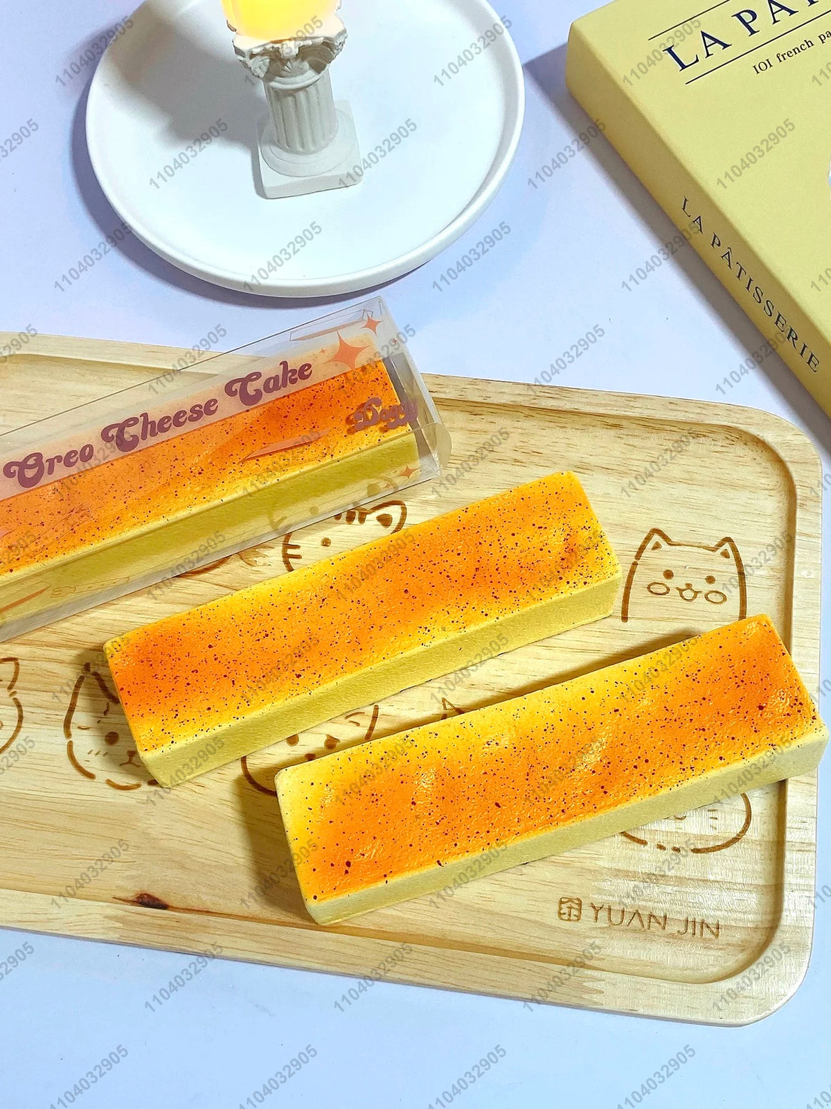 Butter Stick Squishy Toy Slow Rising Squeeze Toy Butter Bar Brick Squishy Fidget Toy Anti Stress Release Hand Relax Gift Toy