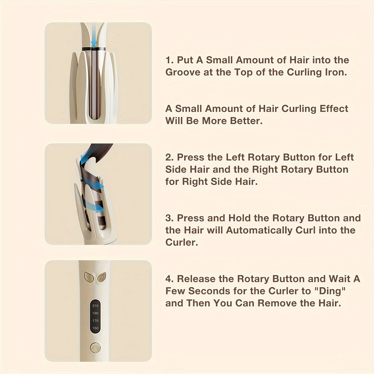 GENAI Automatic Hair Curling Iron