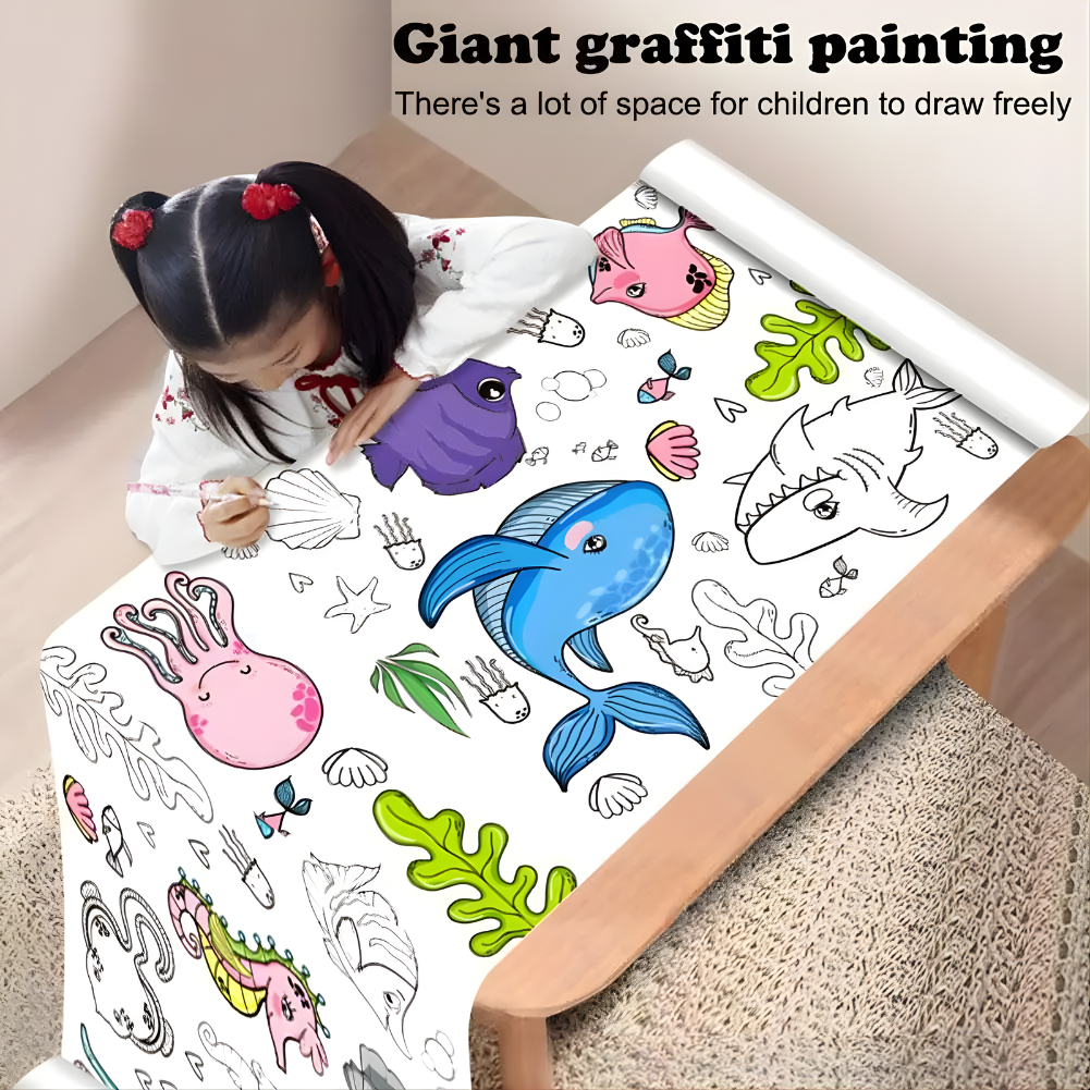 Children's Drawing Roll