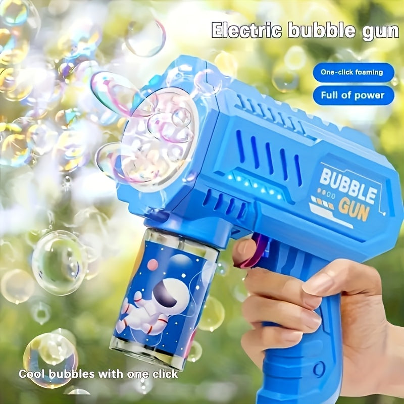 LED Bubble Gun with Colorful Lights