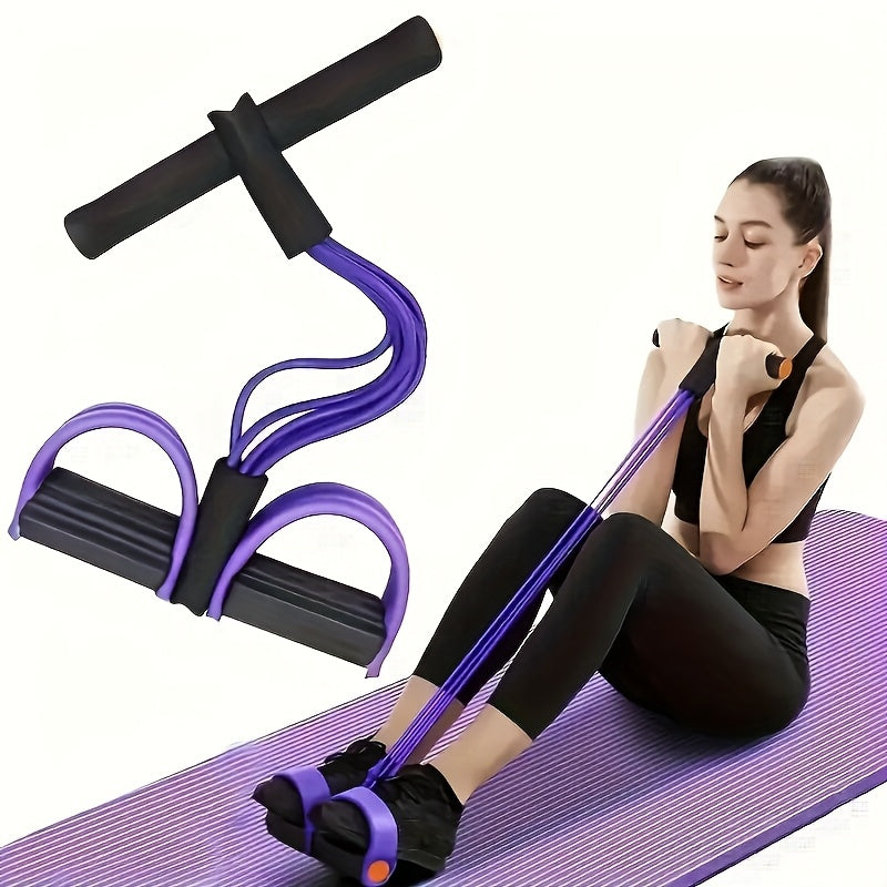 6-Tube PVC Fitness Pedal Rope
