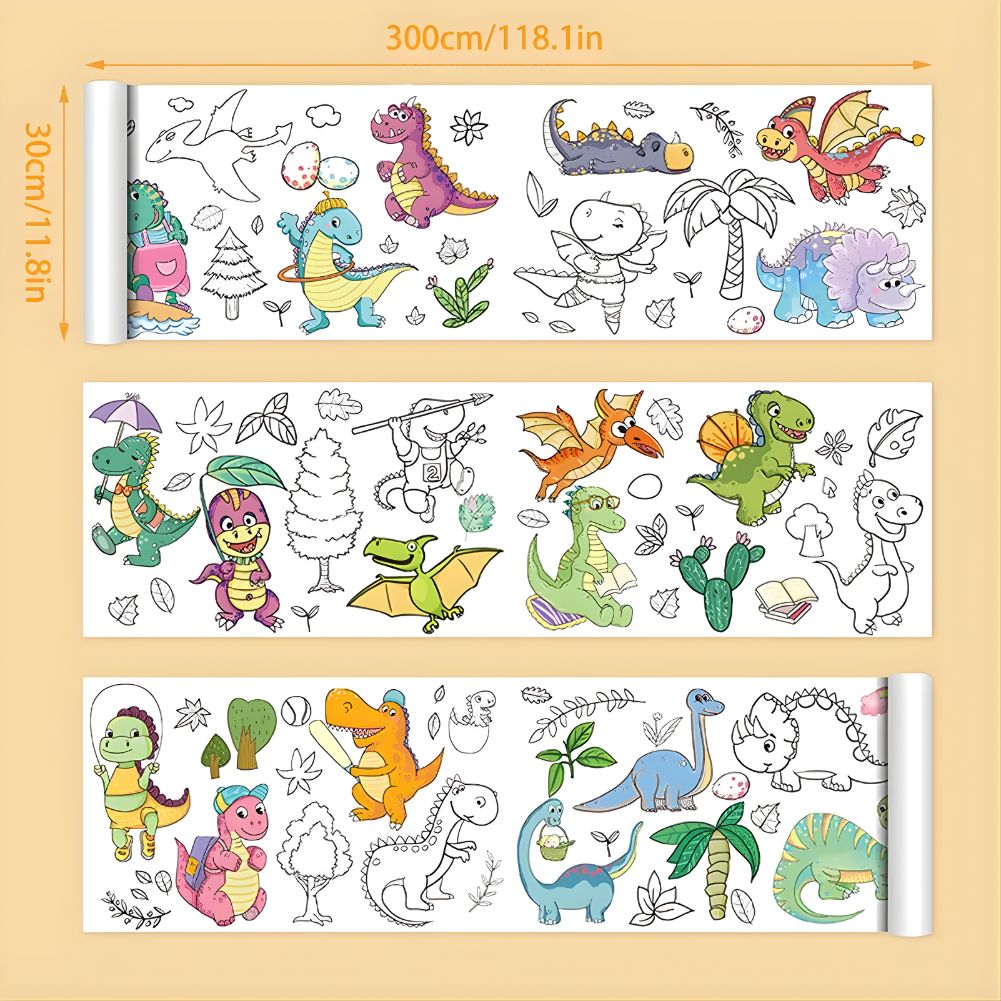 Children's Drawing Roll
