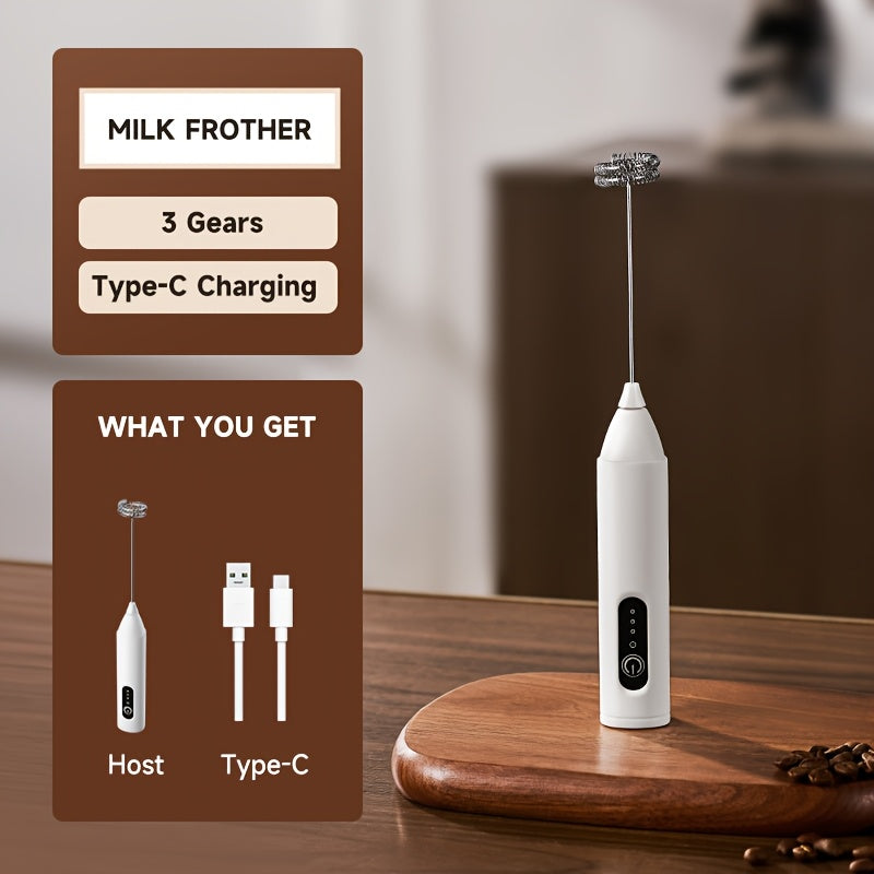 Rechargeable Electric Milk Frother