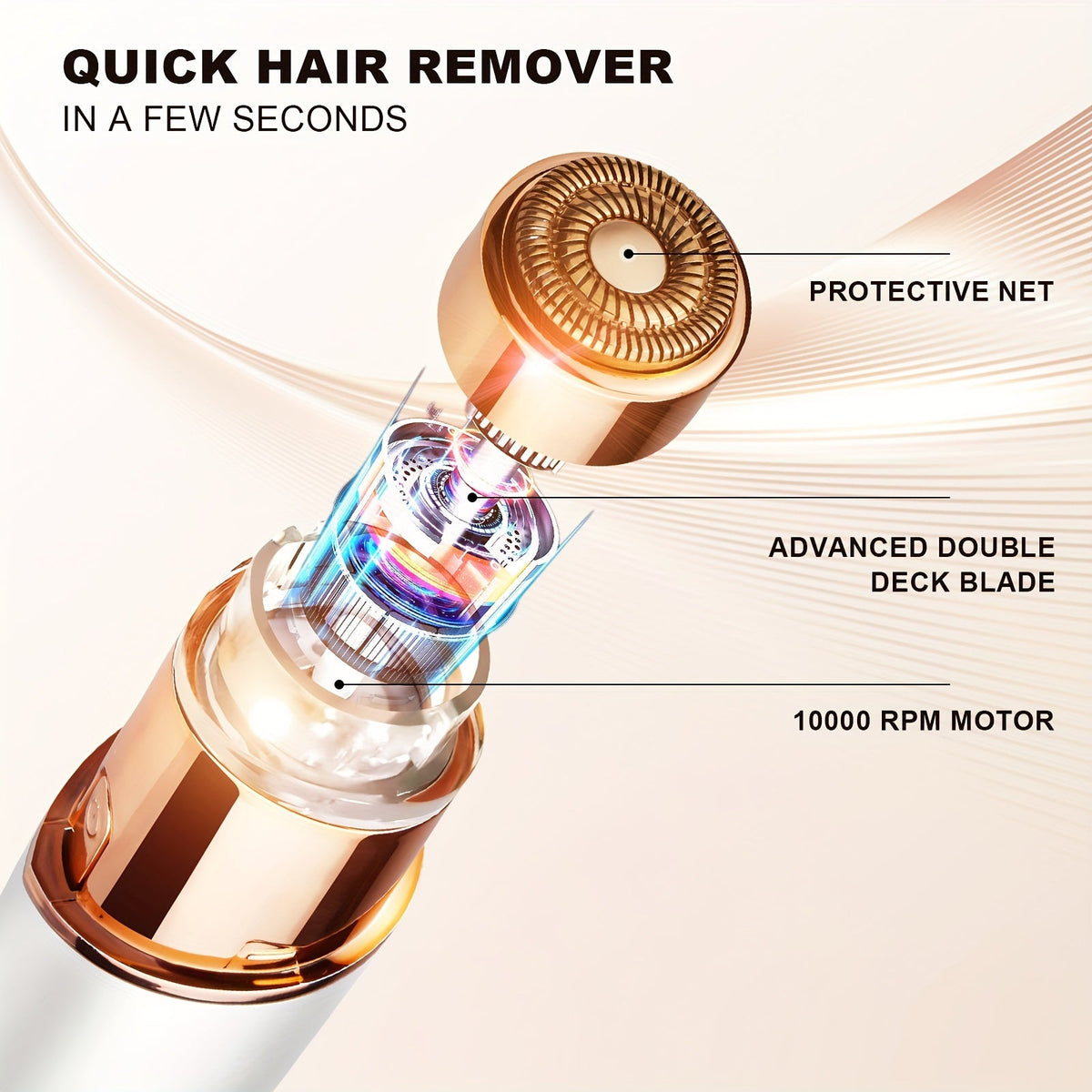 Facial Hair Removal, Painless Hair Remover