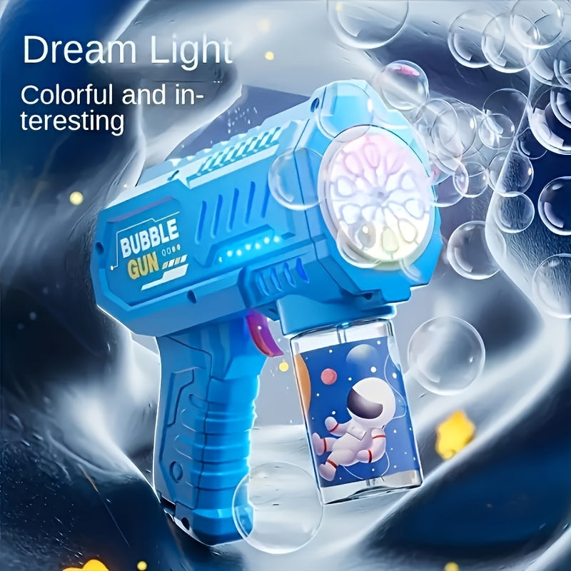 LED Bubble Gun with Colorful Lights