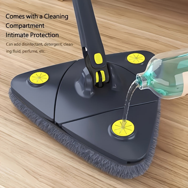 Rotatable Triangle Mop 1pc 360-Degree Rotatable Triangle Mop