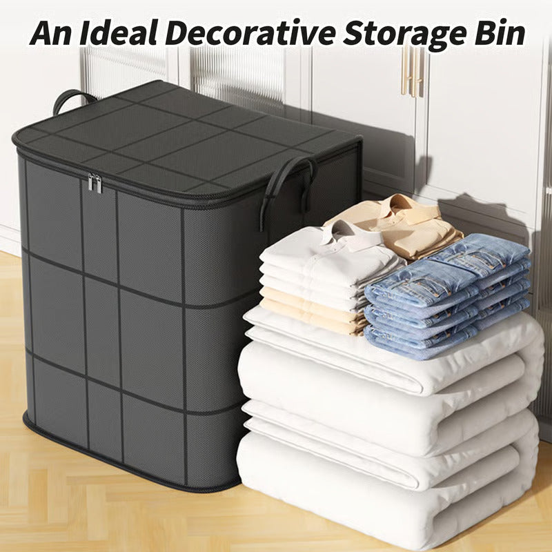 3-Pack Large Clothes Storage Bags with Reinforced Handles
